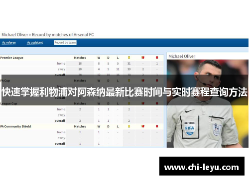 快速掌握利物浦对阿森纳最新比赛时间与实时赛程查询方法 快速掌握利物浦对阿森纳最新比赛时间与实时赛程查询方法